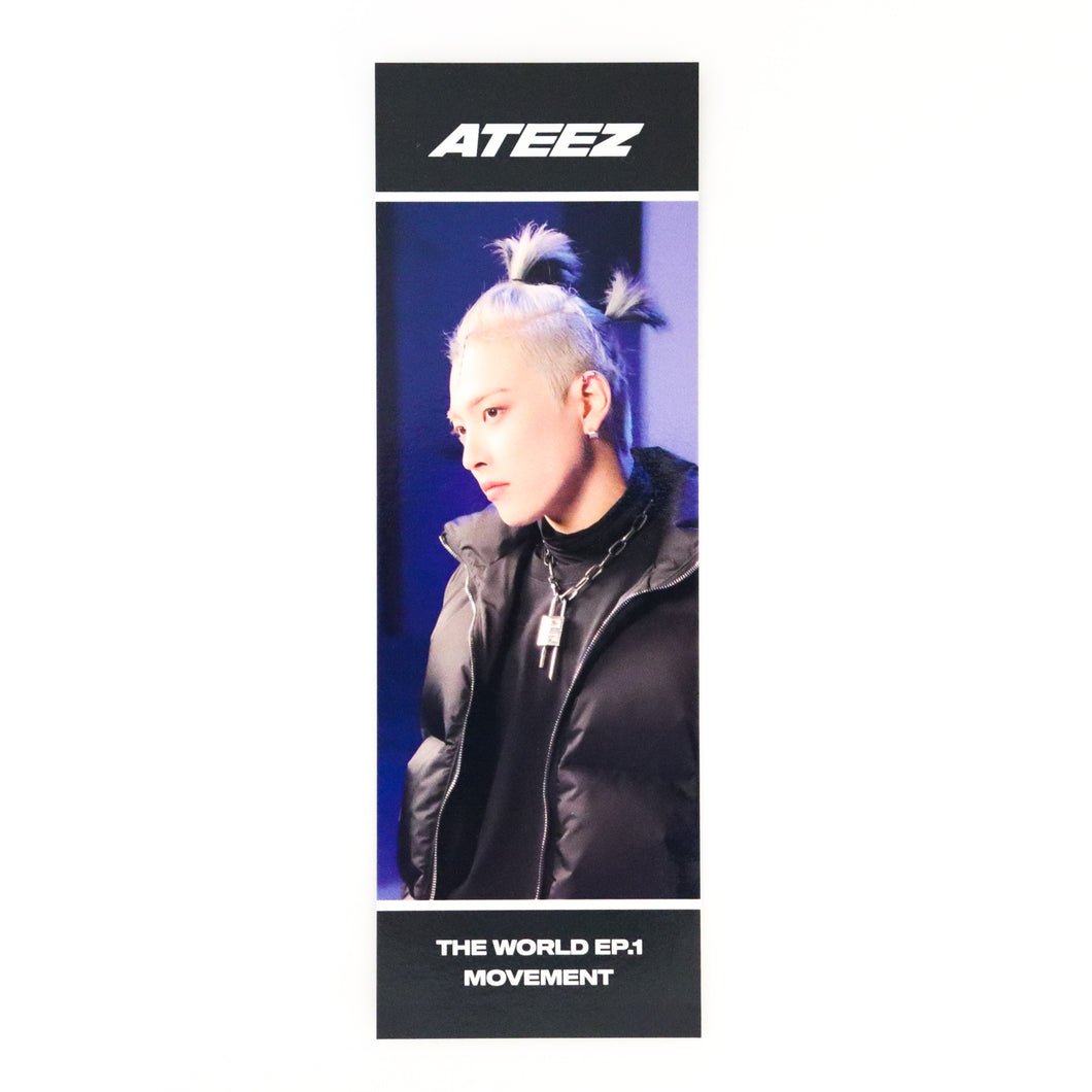 ATEEZ 'The World Ep.1: Movement' Soundwave Lucky Draw Round 2 Benefit Bookmark