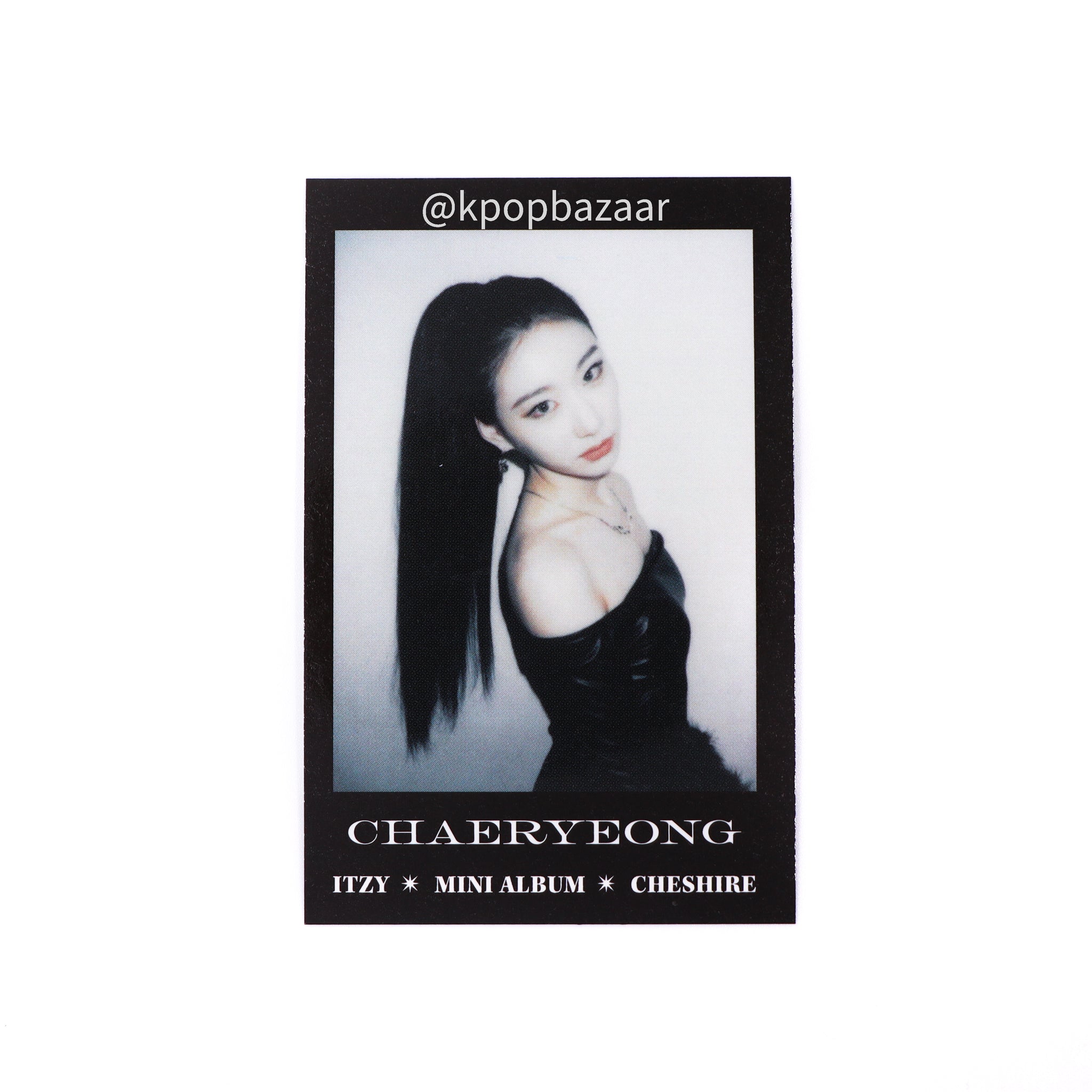 Selling chaeryeong cheshire soundwave photocard set