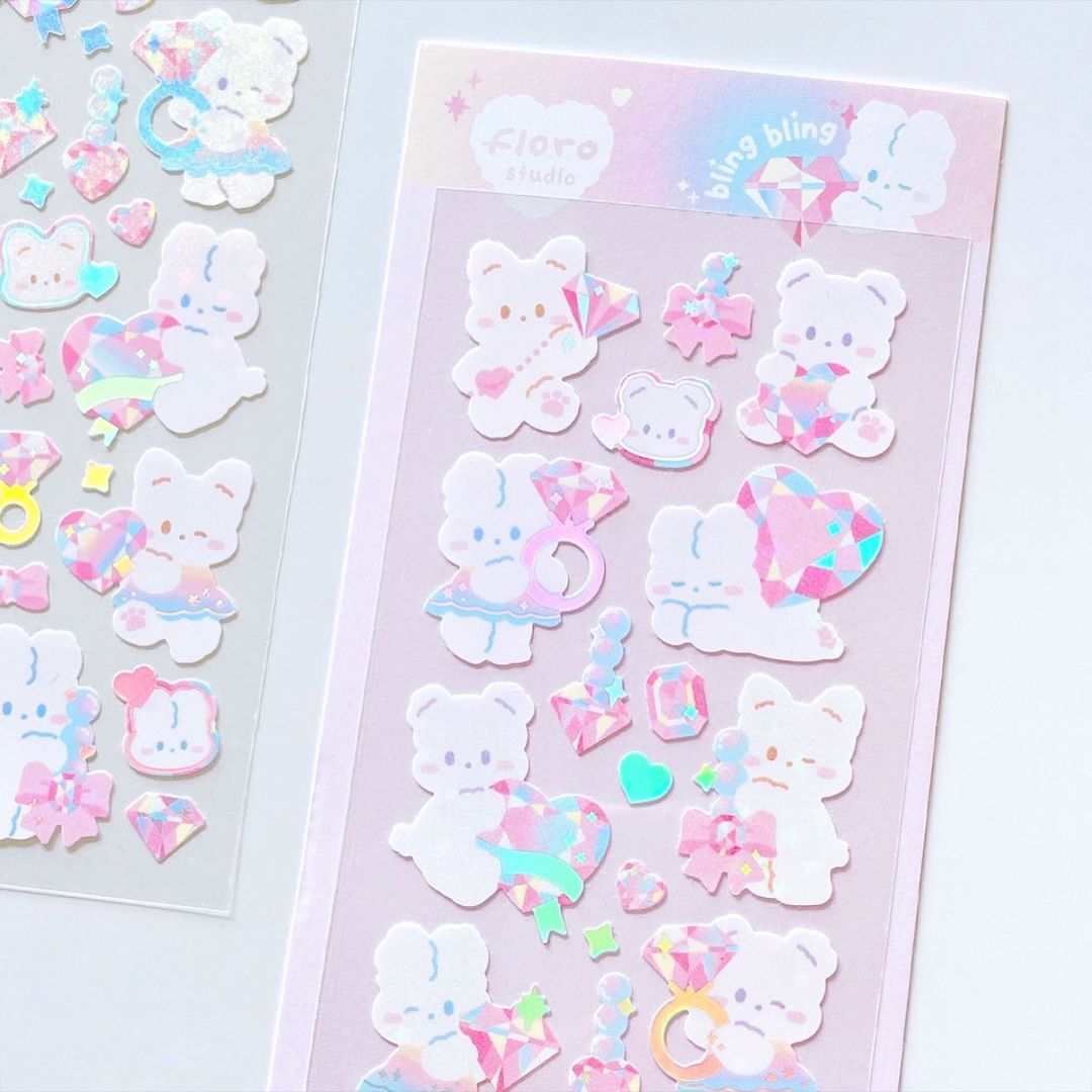 Floro Sticker - Bling Bling – K-POP BAZAAR