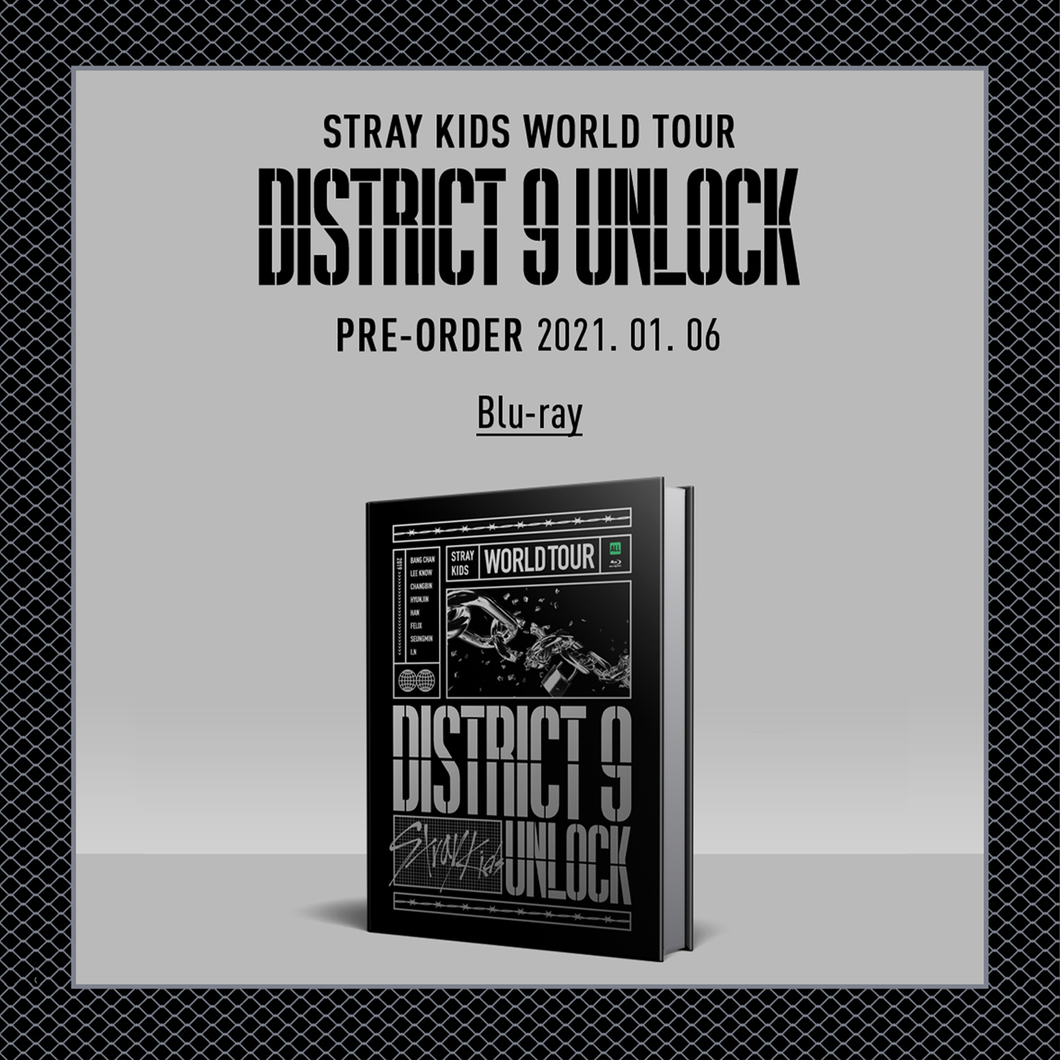 Stray Kids World Tour 'District 9 Unlock' Blu-ray