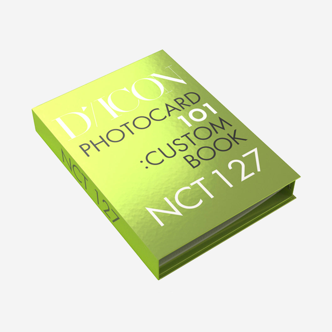 NCT127 Dicon Photocard 101: Custom Book